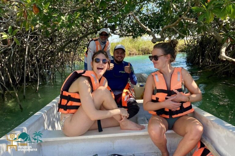 Sian Ka’an Recorrido Corto, Cenote y Comidas