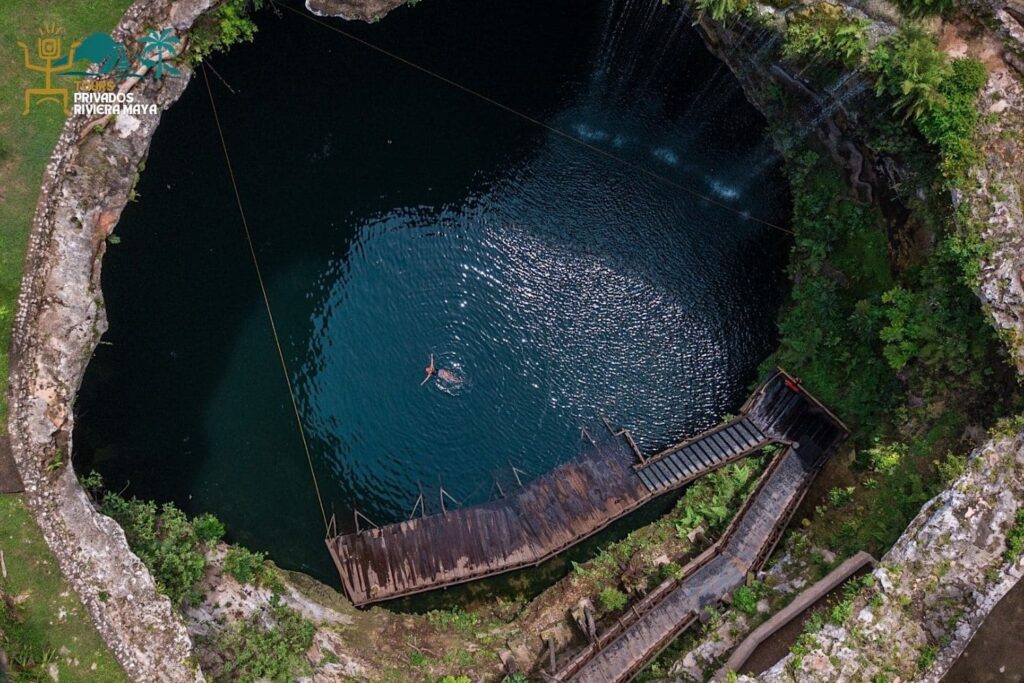 cenote-y-comida