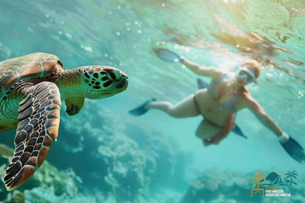 nadar-con-tortugas-en-akumal-riviera-maya